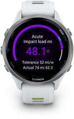 Garmin Forerunner 970 SmartWatch - Whitestone/Amp Yellow - Fitness Computers - Forerunner 970 SmartWatch