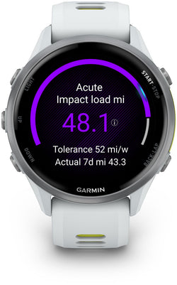 Garmin Forerunner 970 SmartWatch - Whitestone/Amp Yellow - Fitness Computers - Forerunner 970 SmartWatch
