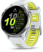 Garmin Forerunner 970 SmartWatch - Whitestone/Amp Yellow MPN: 010-02969-01 UPC: 753759349905 Fitness Computers Forerunner 970 SmartWatch