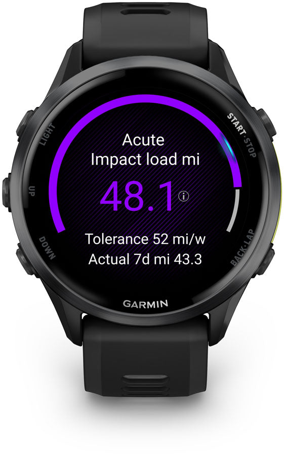 Garmin Forerunner 970 SmartWatch - Black/Amp Yellow - Fitness Computers - Forerunner 970 SmartWatch