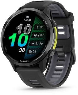 Garmin Forerunner 970 SmartWatch - Black/Amp Yellow MPN: 010-02969-00 UPC: 753759349899 Fitness Computers Forerunner 970 SmartWatch