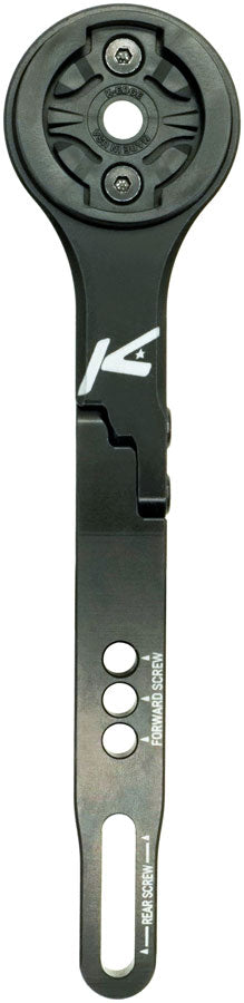 K-Edge Garmin IHS XXL Combo Mount - Black Anodized Computer Mount