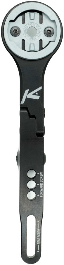 K-Edge Wahoo IHS XXL Combo Mount - Black Anodized Computer Mount