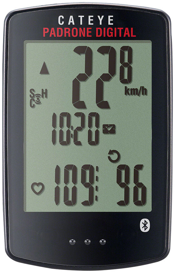 CatEye Padrone Digital Bike Computer - Wireless,  Black