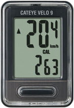 CatEye Velo 9 Cycling Computer - Black MPN: 1605300 UPC: 725012038093 Bike Computers Velo 9 Bike Computer