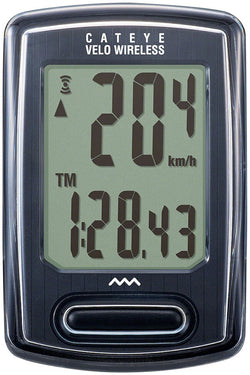 CatEye Velo Wireless Bike Computer - Black MPN: 1604350 UPC: 725012028582 Bike Computers Velo Wireless Bike Computer