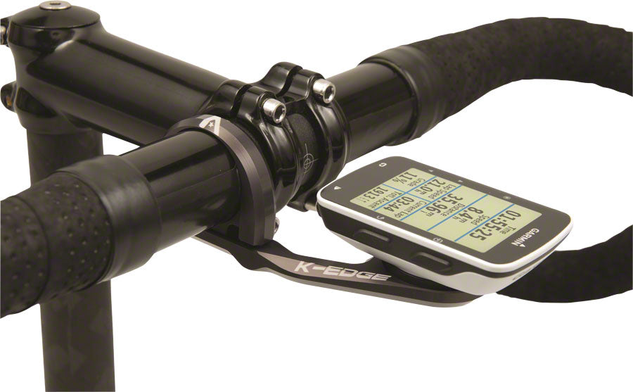 K EDGE Sport Garmin Mount 31.8mm Black Computer Mount Kit Adapter Worldwide Cyclery