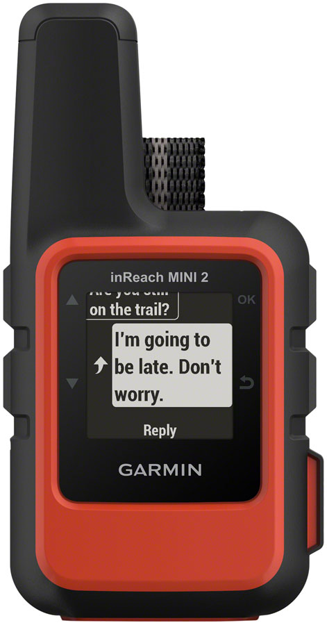 Garmin inReach Mini 2 Satellite Communicator - GPS, Flame Red