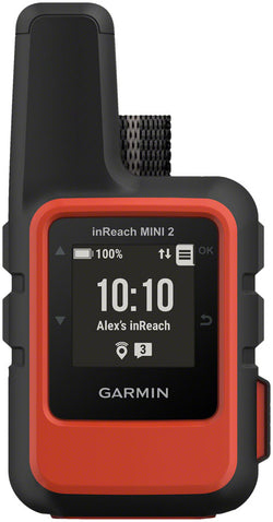 Garmin inReach Mini 2 Satellite Communicator - GPS, Flame Red MPN: 010-02602-00 UPC: 753759281236 First Responder Assistance inReach Mini 2 Satellite Communicator