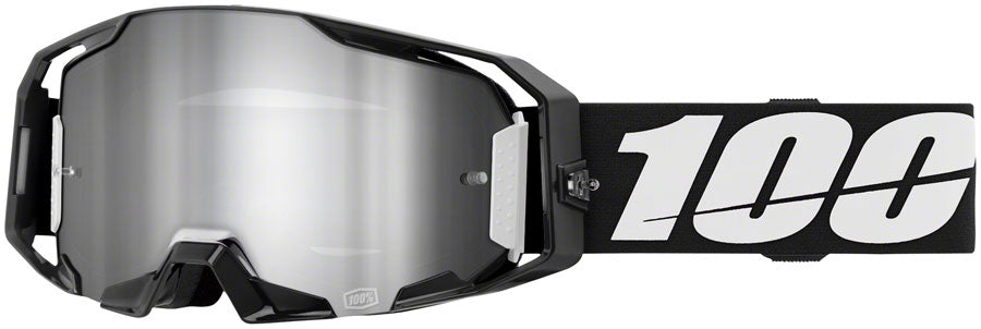 100% ARmatic Goggles - Black, Mirror Silver Flash Lens UPC: 196261051186 Goggle ARmatic Goggles