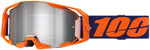 100% ARmatic Goggles - Neon Orange, Mirror Silver Flash Lens UPC: 196261051209 Goggle ARmatic Goggles