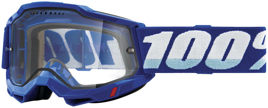 100% Accuri 2 Enduro MTB Goggles - Blue/Clear MPN: 50016-00002 UPC: 196261000610 Goggle Acurri 2 Enduro Goggles