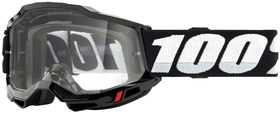 100% Accuri 2 OTG Goggles - Black/Clear MPN: 50018-00001 UPC: 196261000801 Goggle Acurri 2 OTG Goggles