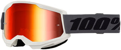 100% STRATA 2 Goggle Gray - Red Mirror Lens MPN: 50028-10026 UPC: 196261039542 Goggle Strata 2 Goggles