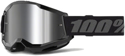 100% Strata 2 Goggles - Black/Mirror MPN: 50028-00013 UPC: 196261045376 Goggle Strata 2 Goggles