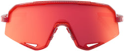 100% Slendale Sunglasses - Campari Translucent Red/Hiper Fire Red Mirror Lens - Sunglasses - Slendale Sunglasses