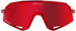 100% Slendale Sunglasses - Pidcock Gloss Red Holographic/Hiper Fire Red Mirror Lens - Sunglasses - Slendale Sunglasses