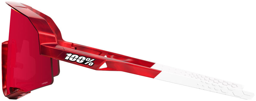 100% Slendale Sunglasses - Pidcock Gloss Red Holographic/Hiper Fire Red Mirror Lens - Sunglasses - Slendale Sunglasses