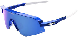 100% Slendale SL Sunglasses - LE RBH Gloss Blue Holographic/Hiper Royal Blue Mirror Lens MPN: 60065-10009 UPC: 196261089363 Sunglasses 100% Slendale SL Sunglasses - LE RBH