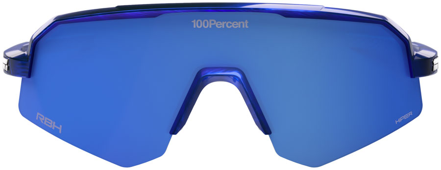100% Slendale SL Sunglasses - LE RBH Gloss Blue Holographic/Hiper Royal Blue Mirror Lens - Sunglasses - 100% Slendale SL Sunglasses - LE RBH