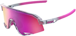 100% Slendale Sunglasses - Tokyo Night/Purple Mirror Lens MPN: 60057-00005 UPC: 196261050097 Sunglasses Slendale Sunglasses