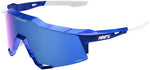 100% Speedcraft Sunglasses - LE RBH Gloss Blue Holographic/Hiper Royal Blue Mirror Lens MPN: 60007-10074 UPC: 196261089370 Sunglasses 100% Speedcraft Sunglasses - LE RBH