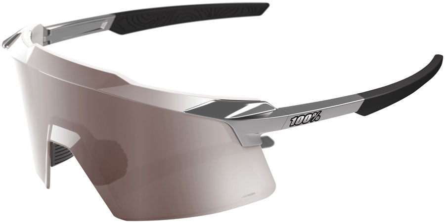 100% Aerocraft Sunglasses - Gloss Black Chrome/Hiper Silver Mirror Lens MPN: 60032-00015 UPC: 196261050165 Sunglasses Aerocraft Sunglasses