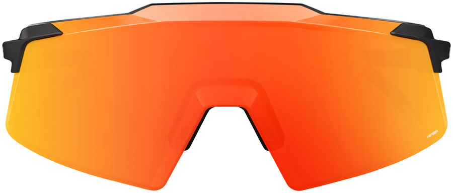 100% Aerocraft Sunglasses - Soft Tact Black/Hiper Red Mirror Lens - Sunglasses - Aerocraft Sunglasses
