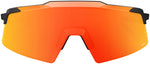 100% Aerocraft Sunglasses - Soft Tact Black/Hiper Red Mirror Lens - Sunglasses - Aerocraft Sunglasses