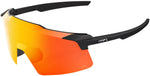 100% Aerocraft Sunglasses - Soft Tact Black/Hiper Red Mirror Lens MPN: 60032-00010 UPC: 196261017779 Sunglasses Aerocraft Sunglasses