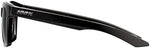 100% Erba Sunglasses - Polished Black/Black Mirror Lens - Sunglasses - Erba Sunglasses