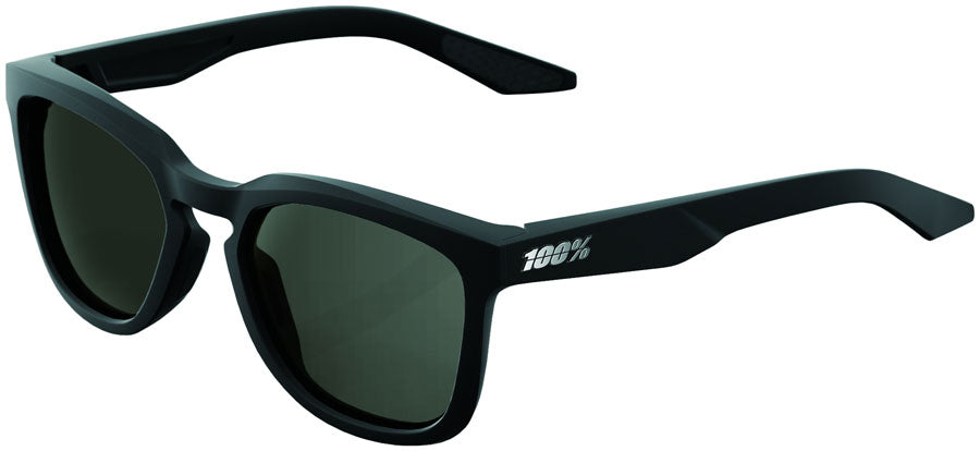100% Hudson Sunglasses - Soft Tact Black/Smoke Lens - Sunglasses - Hudson Sunglasses
