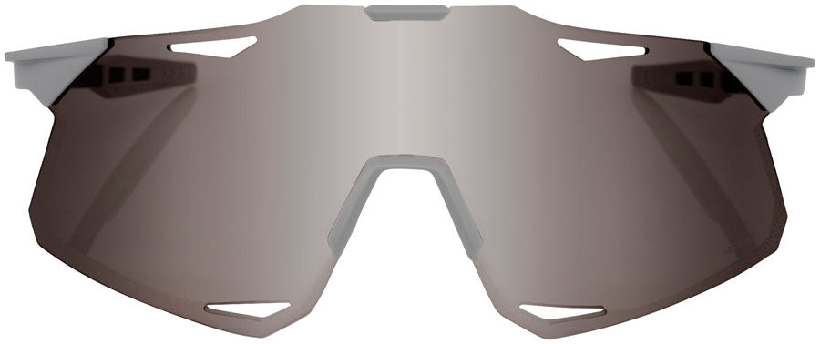 100% Hypercraft Sunglasses - Matte Stone Grey/Hiper Silver Mirror Lens MPN: 60000-00004 UPC: 841269192941 Sunglasses Hypercraft Sunglasses