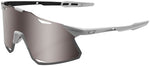100% Hypercraft Sunglasses - Matte Stone Grey/Hiper Silver Mirror Lens - Sunglasses - Hypercraft Sunglasses