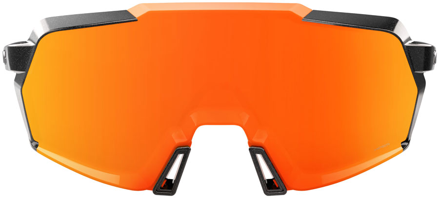 100% Korbin Sunglasses - Gloss Metallic Black/Hiper Red Mirror Lens - Sunglasses - Korbin Sunglasses
