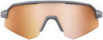 100% Slendale SL Sunglasses - Soft Tact Grey/Hiper Copper Mirror Lens - Sunglasses - Slendale SL Sunglasses