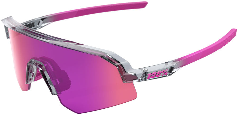 100% Slendale SL Sunglasses - Tokyo Night/Purple Mirror Lens MPN: 60065-10007 UPC: 196261083873 Sunglasses Slendale SL Sunglasses
