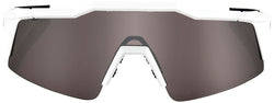 100% Speedcraft SL Sunglasses - Matte White/Hiper Silver Mirror Lens MPN: 60008-00002 UPC: 196261017205 Sunglasses Speedcraft SL Sunglasses