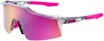 100% Speedcraft SL Sunglasses -  Tokyo Night/Purple Mirror Lens - Sunglasses - Speedcraft SL Sunglasses