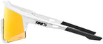100% Speedcraft Sunglasses - Soft Tact Off White/Hiper Red Mirror Lens MPN: 60007-00009 UPC: 196261017151 Sunglasses Speedcraft Sunglasses