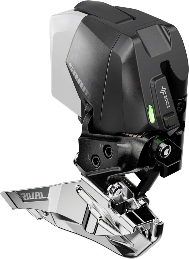 SRAM Rival AXS Front Derailleur - 2x12-Speed, Braze-on, (Battery Not Included), Black, E1 - Front Derailleur - Rival eTap AXS Front Derailleur E1