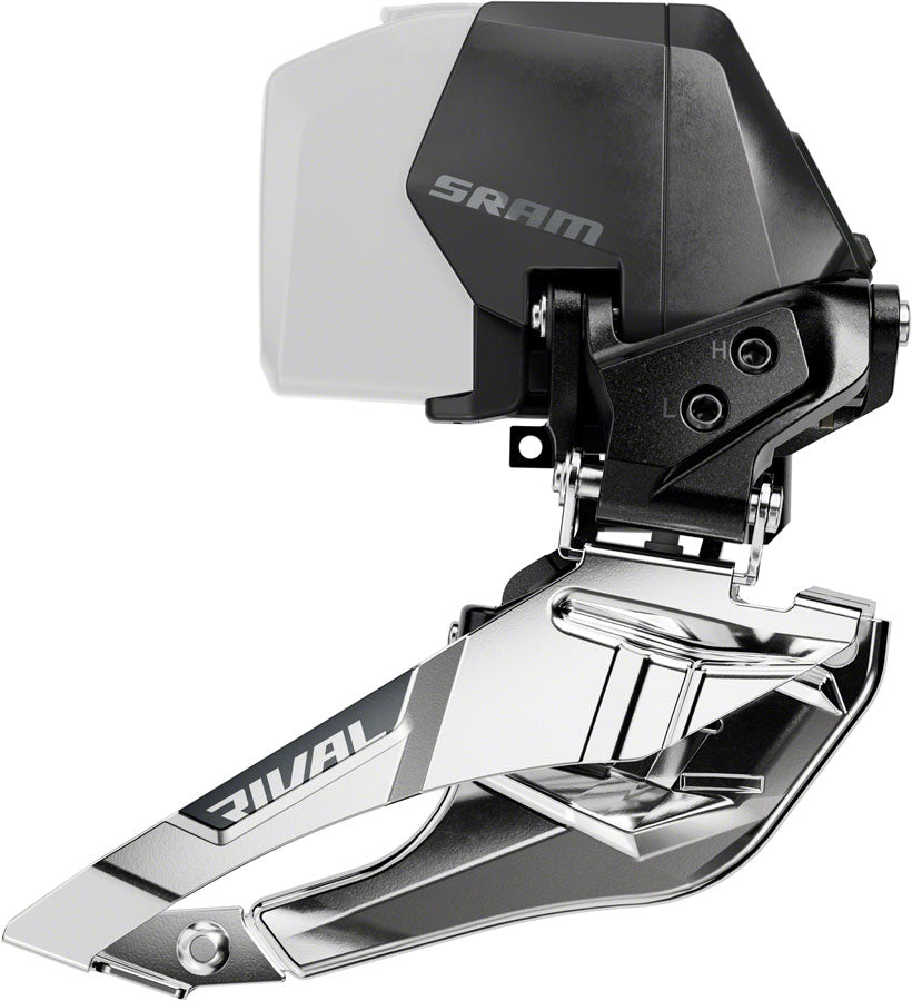 SRAM rivale Tap AXSフロントディレイラー SRAM Rival AXS Front Derailleur - 2x12-Speed, Braze-on, (Battery