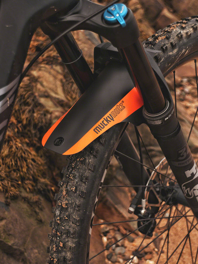 Mucky Nutz Face Fender - Orange Clip-On Fender Color Orange | Part