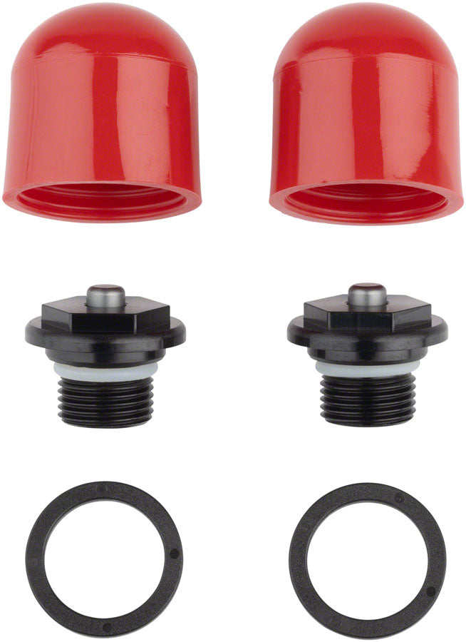 Fox Lower Leg Service Set - Pressure Release Button MPN: 820-09-088-KIT UPC: 821973422619 Other Fork Part Lower Leg Service Set - Pressure Release Buttons