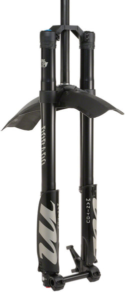 Manitou Dorado Expert Suspension Fork - 27.5", 203 mm, 20 x 110 mm, 47 mm Offset, Straight Steerer, Black, Gen 2 - Suspension Fork - Dorado Expert Suspension Fork