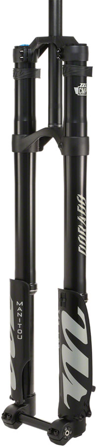 Manitou Dorado Comp Suspension Fork - 29", 203 mm, 20 x 110 mm, 57 mm Offset, Straight Steerer, Black, Gen 2 MPN: 191-37873-A301 UPC: 844171009321 Suspension Fork Dorado Comp Suspension Fork