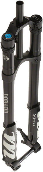 Manitou Dorado Comp Suspension Fork - 29", 203 mm, 20 x 110 mm, 57 mm Offset, Straight Steerer, Black, Gen 2 MPN: 191-37873-A301 UPC: 844171009321 Suspension Fork Dorado Comp Suspension Fork