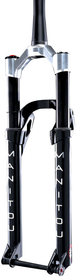 Manitou R8 Pro Suspension Fork - 29", 120 mm, 15 x 110 mm, 44mm Offset, Remote Lockout, Black/Silver MPN: 191-39074-A001 UPC: 844171010600 Suspension Fork R8 Pro Suspension Fork