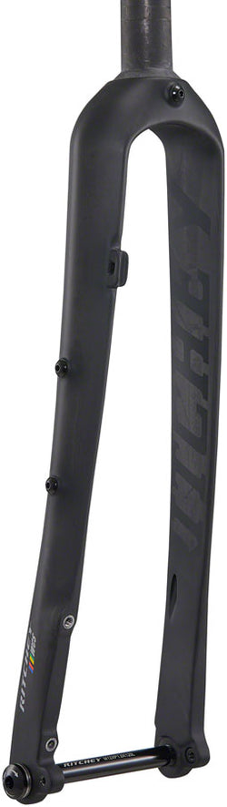 Ritchey WCS Carbon Brevet Road Fork - 700, 12 x 100mm Thru-Axle, Straight Steerer, Flat Mount, Matte Carbon MPN: 34056117002 UPC: 796941340892 Road Fork WCS Carbon Brevet Road Fork