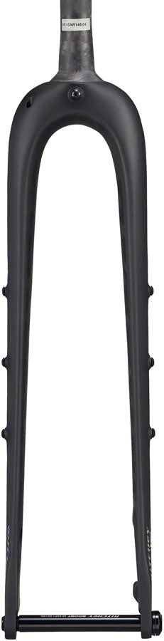 Ritchey WCS Carbon Mountain Adventure Fork - 29/27.5", 15 x 110mm Thru-Axle, Tapered Steerer, Post Mount, Matte Carbon - Rigid Mountain Fork - WCS Carbon Mountain Adventure Fork